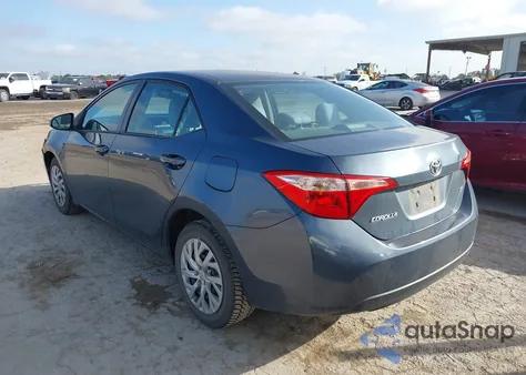 2018 Toyota Corolla Le z USA, uszkodzony, nr VIN 2T1BURHE3JC087031